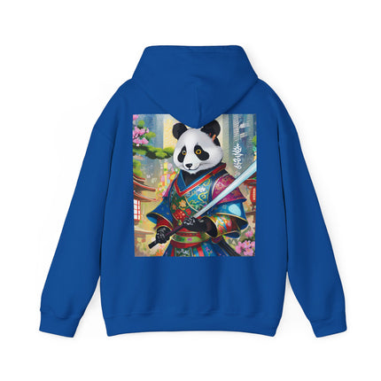Cyberpunk Samurai Panda – Heavy Blend™ Hooded Sweatshirt