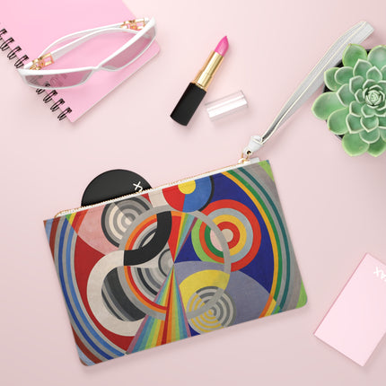 Rythme No. 1 by Robert Delaunay Clutch Bag