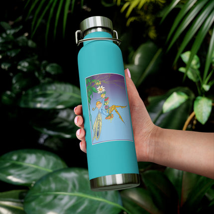 A Fairy's Delight Copper Vacuum Insulated Bottle, 22oz