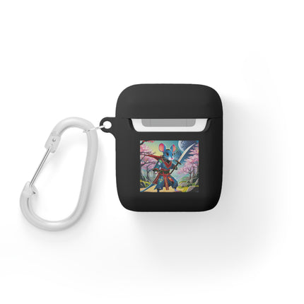 Cyber Samurai Rat AirPods Case Cover