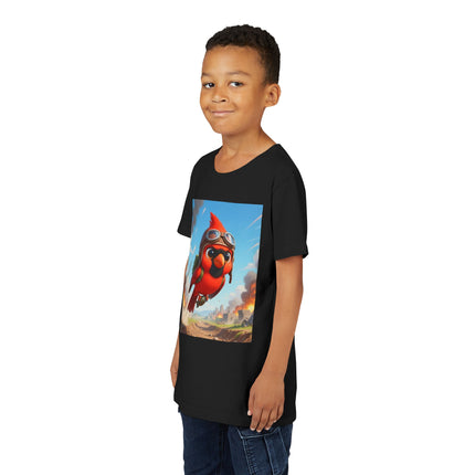 Cardinal Dive Bomber Youth Short Sleeve Tee