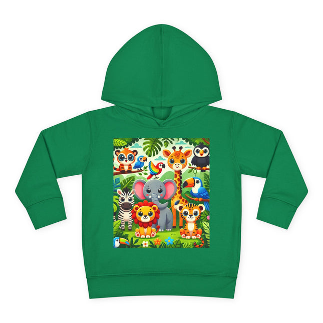 Jungle Friends Parade Toddler Pullover Fleece Hoodie