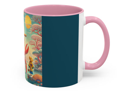 The Celestial Crab Navigator Colorful Mugs (11oz, 15oz)