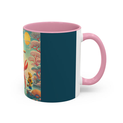The Celestial Crab Navigator Colorful Mugs (11oz, 15oz)