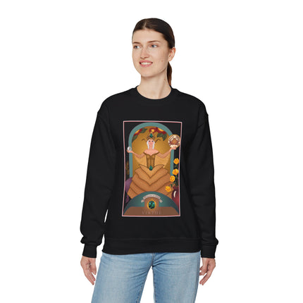 June & Pearl, Alexandrite (from the Gem Series) by Sofia Chiostri Heavy Blend™ Crewneck Sweatshirt
