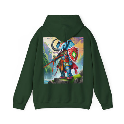 Cyberpunk Elephant – Heavy Blend™ Hooded Sweatshirt
