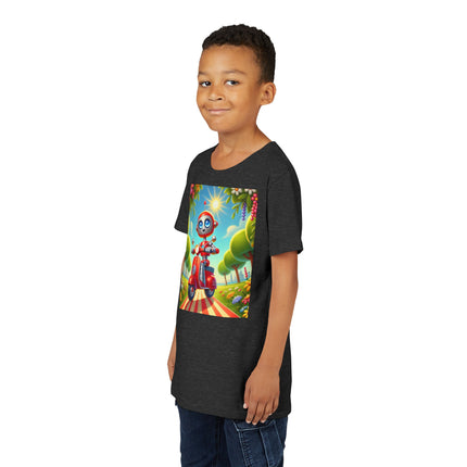 The Traveling Robot Youth Short Sleeve Tee