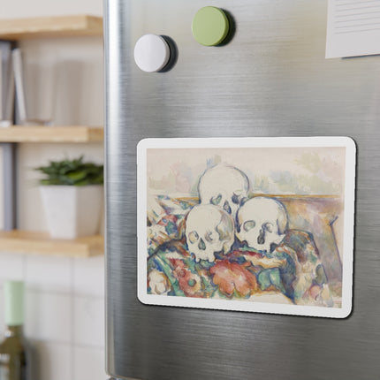 The Three Skulls by Paul Cézanne Die-Cut Magnets (5 Sizes)