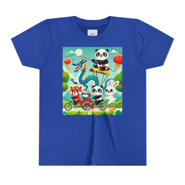 Rolling Along Together Youth Short Sleeve Tee