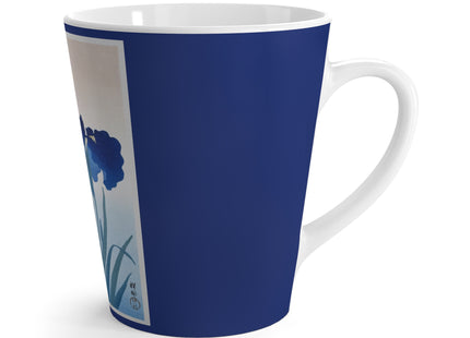 Irises by Ohara Koson Latte Mug