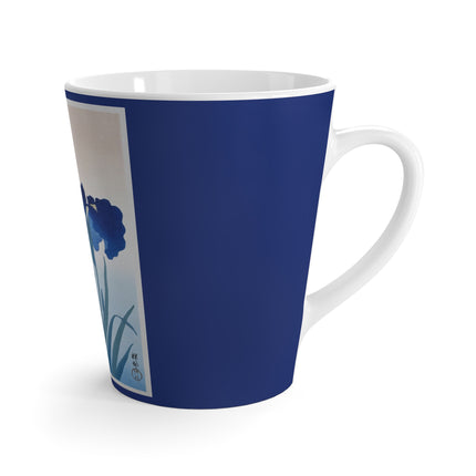 Irises by Ohara Koson Latte Mug