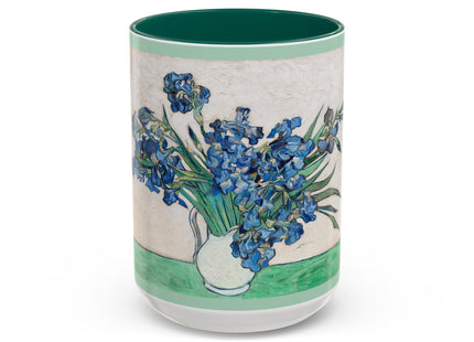Irises by Vincent Van Gogh Colorful Mugs (11oz, 15oz)