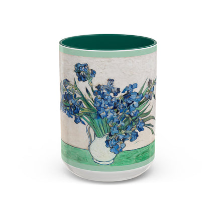 Irises by Vincent Van Gogh Colorful Mugs (11oz, 15oz)
