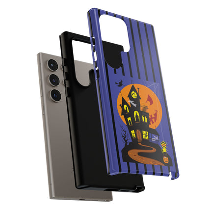 Halloween Night at the Haunted House Phone Cases