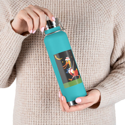 Dapper Duck Copper Vacuum Insulated Bottle, 22 oz