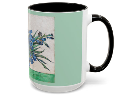 Irises by Vincent Van Gogh Colorful Mugs (11oz, 15oz)
