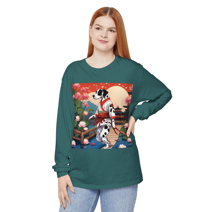 Doberman of the Rising Sun Long Sleeve T-Shirt
