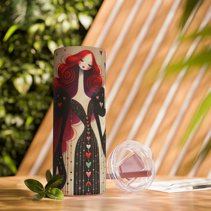 To My Valentine Skinny Matte Tumbler, 20oz