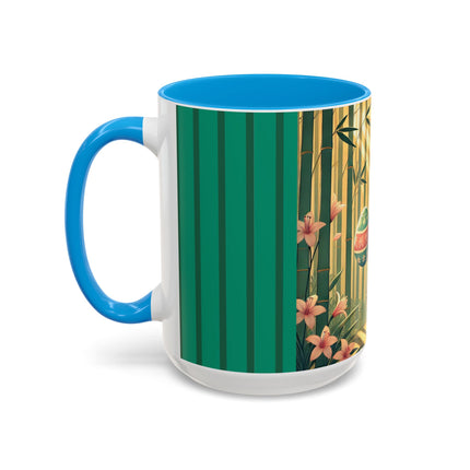 Geisha Kitten’s Easter Stroll Colorful Mugs (11oz, 15oz)