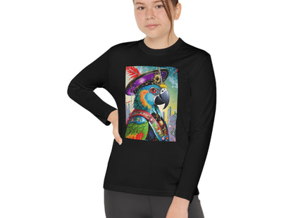 Tech Plumes Youth Long Sleeve Competitor Tee