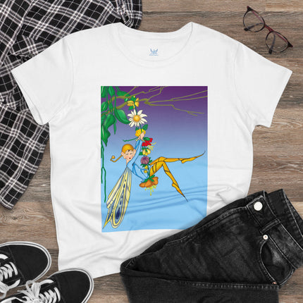 A Fairy’s Delight Women's Midweight Cotton Tee