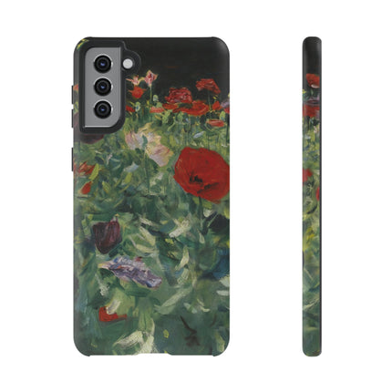 Poppies (A Study of Poppies for Carnation, Lily, Lily, Rose) by John Singer Sargent Phone Cases