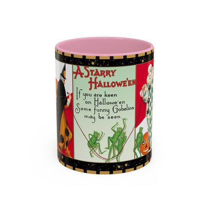 A Starry Halloween Colorful Mugs (11oz, 15oz)