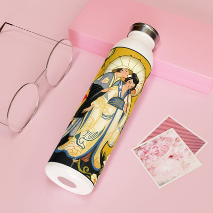 Golden Embrace Slim Water Bottle