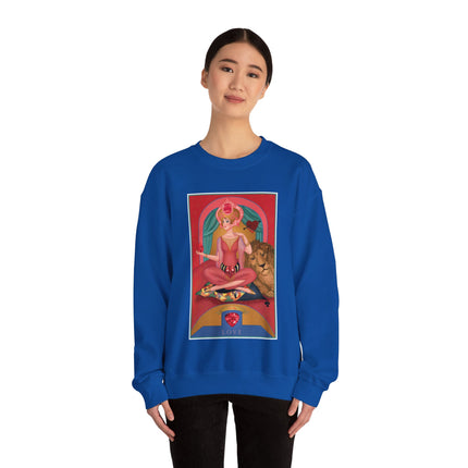 July & Ruby (from the Gem Series) by Sofia Chiostri Heavy Blend™ Crewneck Sweatshirt