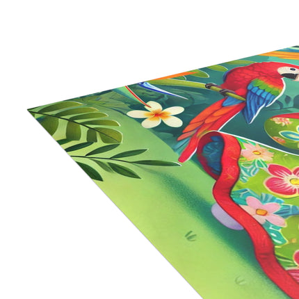 Parrot Dance of the Geisha Kitten Postcard Bundles (envelopes included) - Bundles of 10, 30, 50 Pieces