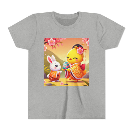 Whimsical Springtime Exchange Youth Short Sleeve Tee