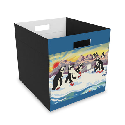 Snowball Shenanigans Felt Storage Box
