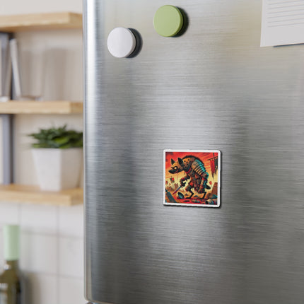 The Cunning Scavenger Die-Cut Magnets (5 Sizes)