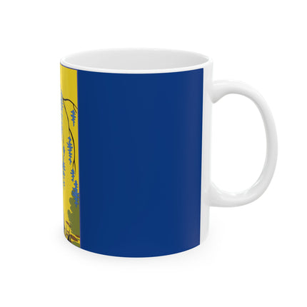 Serenity in Full Bloom Ceramic Mug 11oz