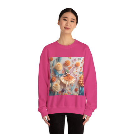 Dahlia Fairy Unisex Heavy Blend™ Crewneck Sweatshirt