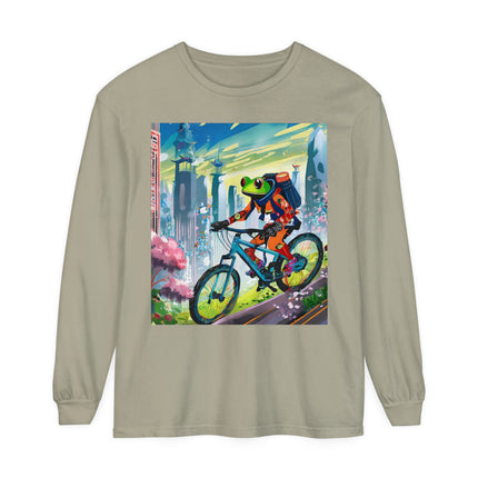 Cyberpunk Frog Long Sleeve T-Shirt