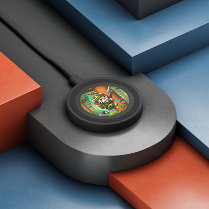Stealthy Stripes Quake Wireless Charging Pad