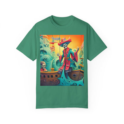 Skeleton Crew of the Misty Seas Unisex Garment-Dyed T-shirt