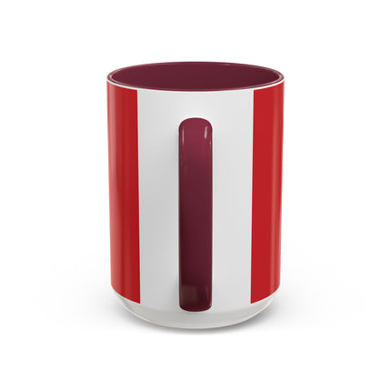 ❤️ The Lady Of The Candlelit Christmas Alcove Colorful Mug – Art Deco Holiday Elegance