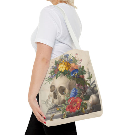Vanitas Still Life by Herman Henstenburgh Tote Bag (AOP)