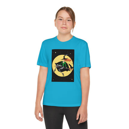 A Witch’s Moonlit Flight Youth Competitor Tee