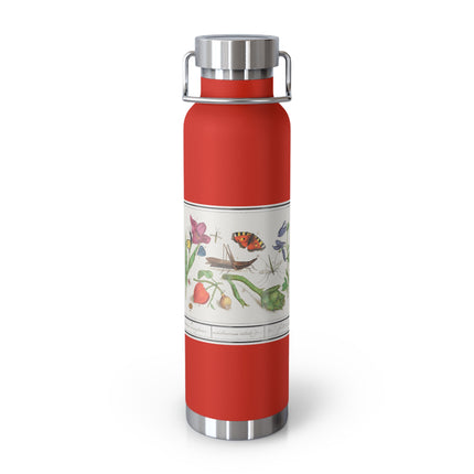 Natural History Ensemble, No. 17 by Anselmus Boëtius de Boodt Copper Vacuum Insulated Bottle, 22oz