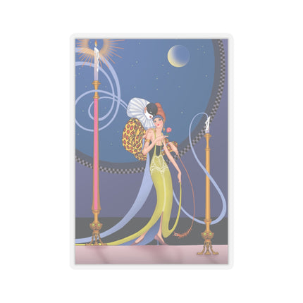 Moonlit Serenade Kiss-Cut Stickers (4 Sizes)