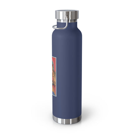 July & Ruby (from the Gem Series) by Sofia Chiostri Copper Vacuum Insulated Bottle, 22oz