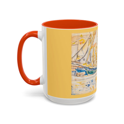 Saint-Tropez by Paul Signac Colorful Mugs (11oz, 15oz)