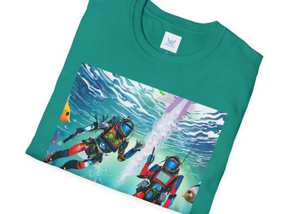 FBI Robot Dive Team Softstyle T-Shirt