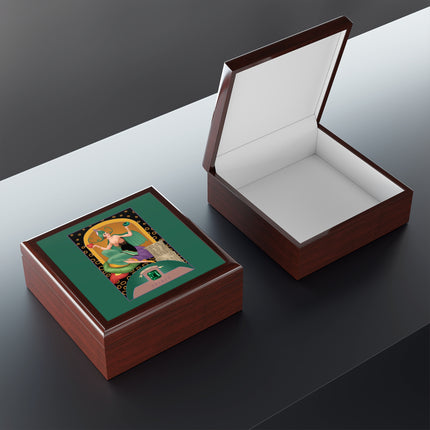 May & Emerald (from the Gem Series) by Sofia Chiostri Jewelry Box