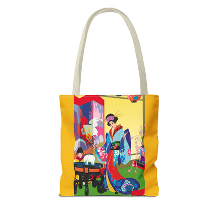 A Timeless Journey by Umberto Brunelleschi Tote Bag (AOP)