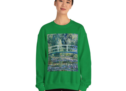 Water Lilies and Japanese Bridge by Claude Monet Heavy Blend™ Crewneck Sweatshirt
