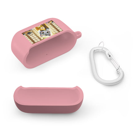 Playful Kitten in the Tea Room AirPods and AirPods Pro Case